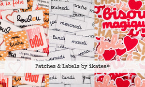   Patches & labels by ikatee 