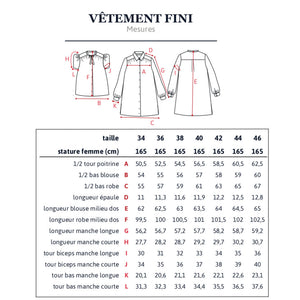 blouse or dress sewing pattern