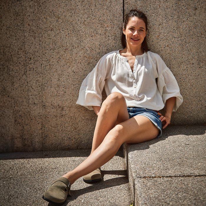 Linen Viscose fabric ©Sorona - Off White