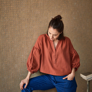 OKINAWA - Blouse and dress - Women 32-52 - Paper Sewing Pattern