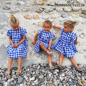 Dress and blouse sewing pattern for girls