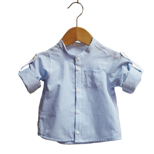 Sewing short-sleeved shirts for babies