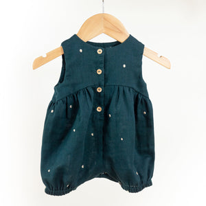Baby jumpsuit and dress sewing pattern