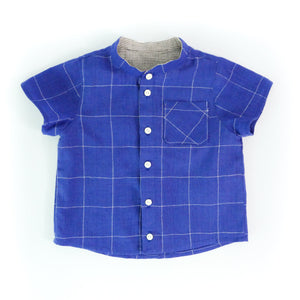 Sewing of short-sleeved shirts for babies