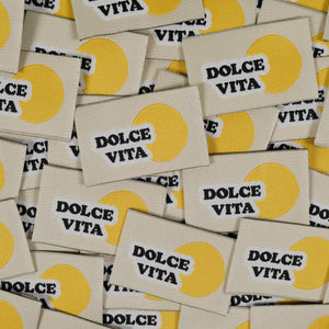 Woven Labels ©ikatee - Dolce vita - x5