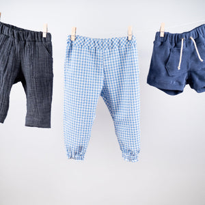 Sewing pattern for  baby shorts