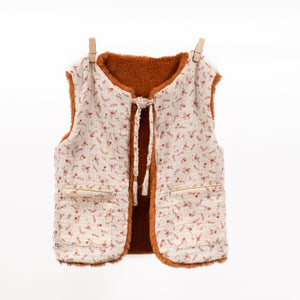 Mixed Baby Hooded Vest Sewing Pattern