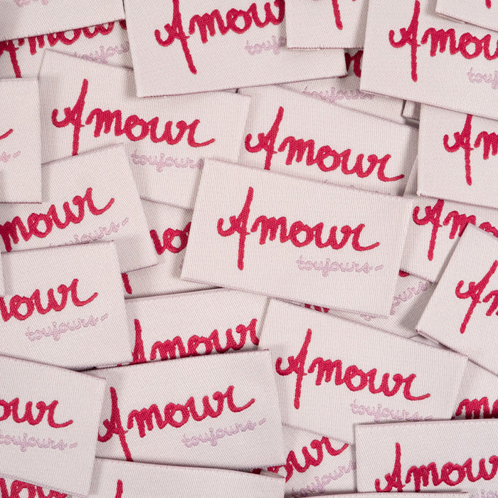 Woven Labels ©ikatee - Amour toujours - x5