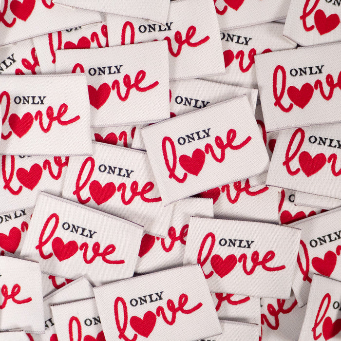 Woven Labels ©ikatee - Only love - x5