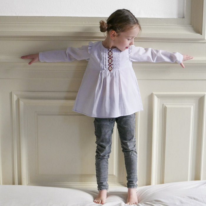 HELLÉBORE blouse - Kids 3/12Y - PDF Sewing Pattern