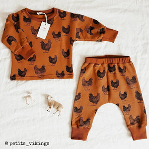 Sewing cute baby pyjamas 