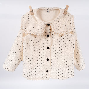Baby blouse sewing