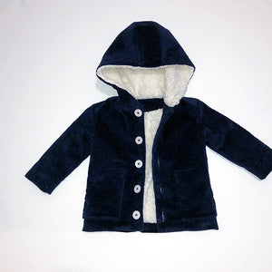 sewing a jacket for baby