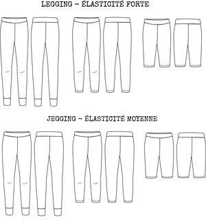 sewing leggings and jegging PDF