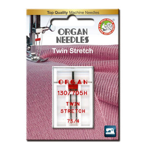 Twin Machine Needle Stretch Organ - 4mm