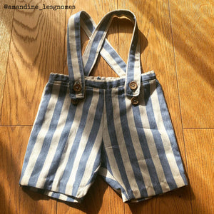 Sewing pattern for baby pants and shorts PDF format