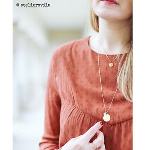 Women's long sleeve blouse sewing pattern