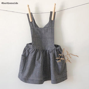 DIY baby apron dress