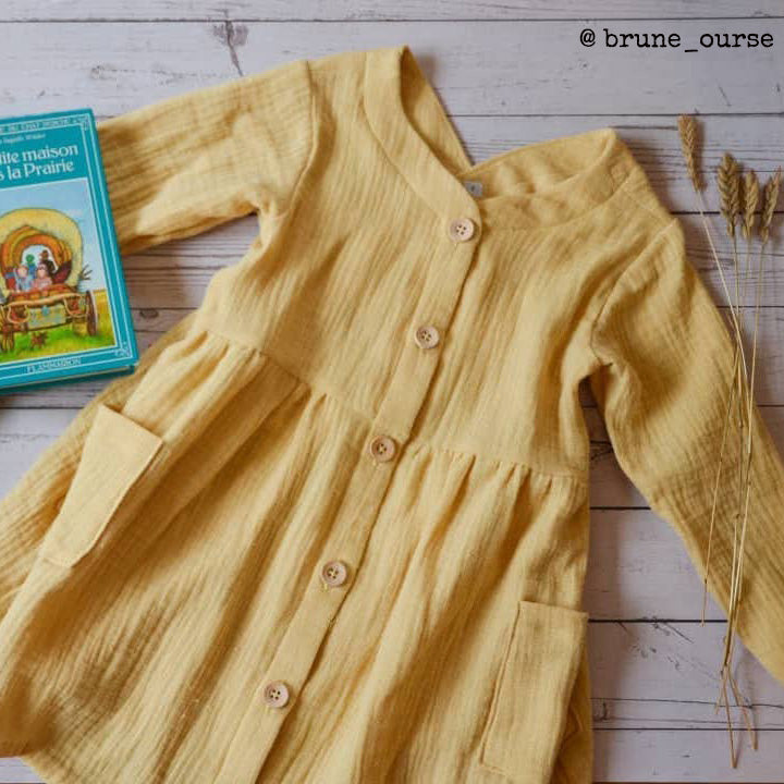MILANO KIDS Dress - Girl 3-12Y - PDF Sewing Pattern – Ikatee