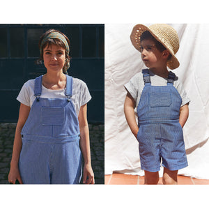 short overall sewing pattern