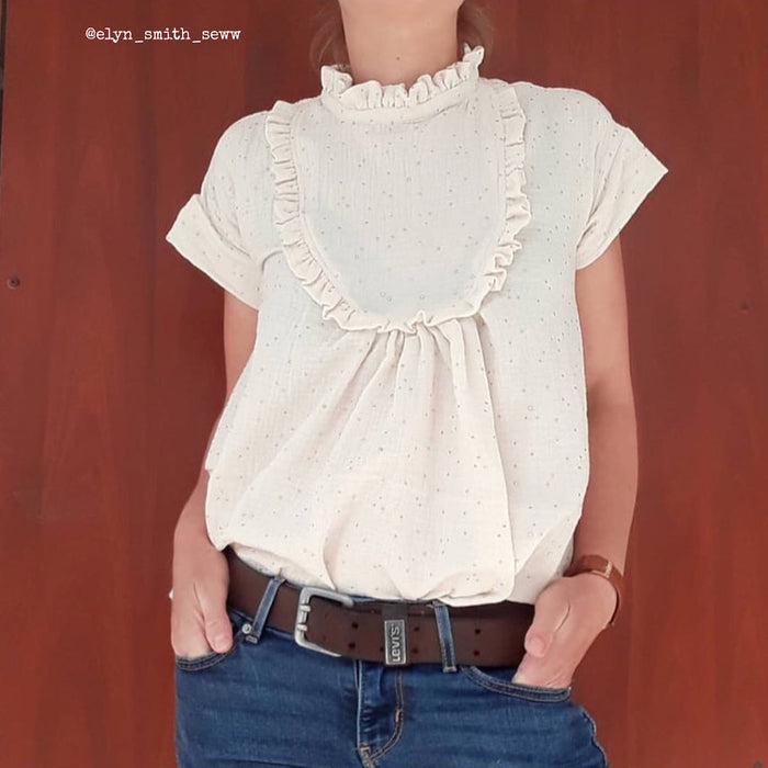 IDA Mum blouse &amp; jurk - Vrouw 34/46 - PDF Naaipatroon 