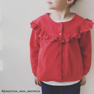 Sewing cardigan for children