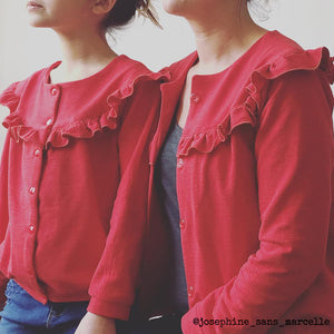 IRMA Duo Cardigan - Girl + Mum - Paper Sewing Pattern