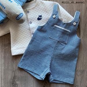 sewing an overall for baby