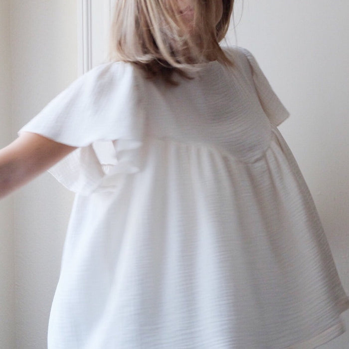 LOUISE Mum blouse &amp; jurk - Vrouw 34/46 - PDF Naaipatroon