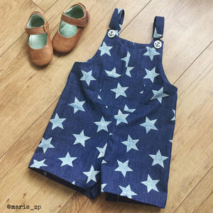 sewing pattern for overall and dress