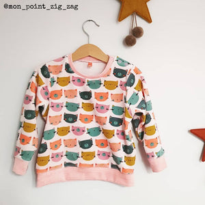 baby placket sweater sewing pattern