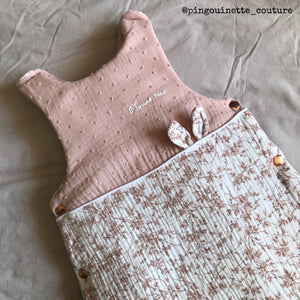 Butonned sleeping bag sewing pattern