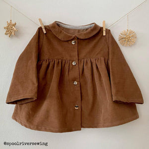 Mixed baby blouse sewing