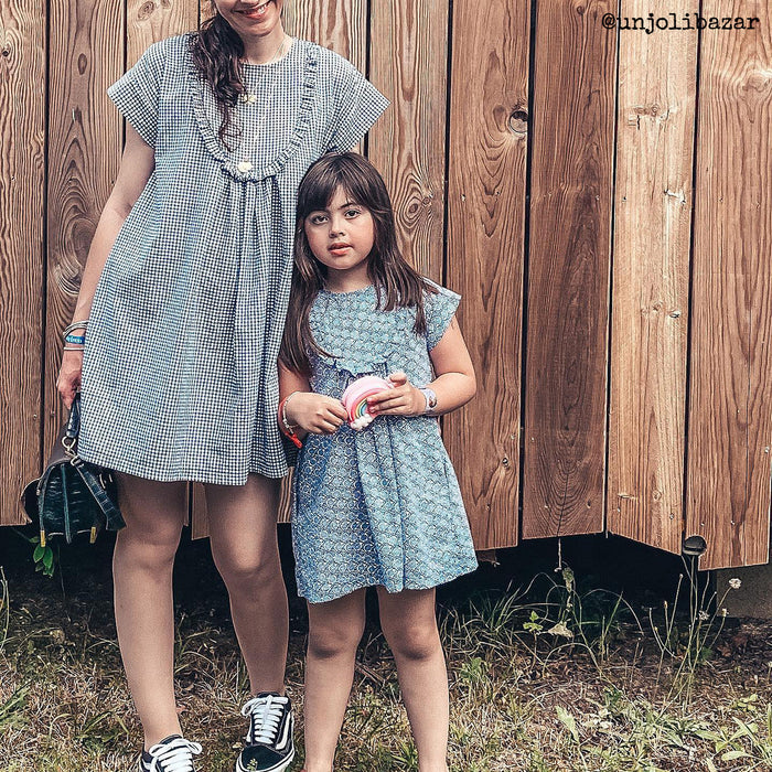 IDA Duo Blouse & Dress - Girl & Mum - PDF Sewing Pattern