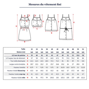 Summer dress sewing pattern PDF