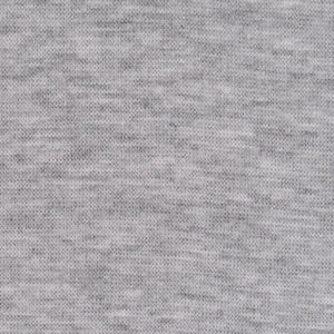 Grey Marl - Jersey Tubular Ribbing - Moonbow Fabrics