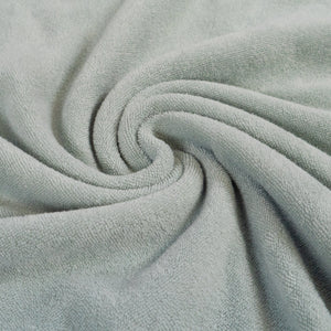 Fine Terry Bouclette Jersey - Groenachtig grijs
