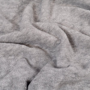 Fine Terry Bouclette Jersey - Gemêleerd grijs