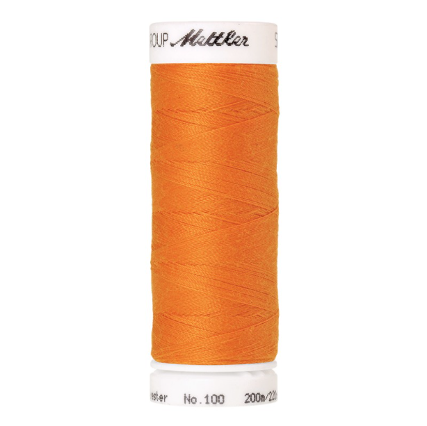 Sewing thread Mettler 200m - 122 - Pumpkin
