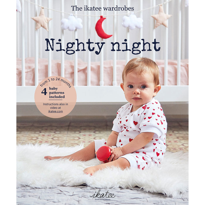 Naaipatronen voor baby's "NIGHTY NIGHT"