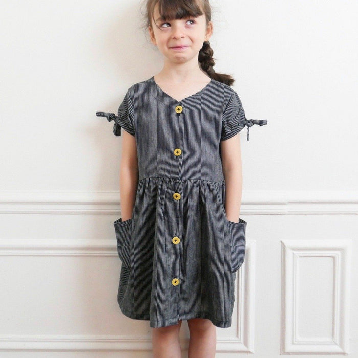 ANNA dress - Girl 3/12Y - PDF Sewing Pattern