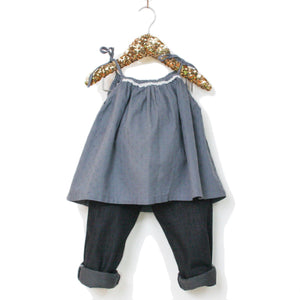 KOPENHAGEN blouse - babymeisje - PDF naaipatroon