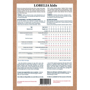 Duo LOBELIA+LOBELIA kids Tee-shirt - Paper Sewing Patterns
