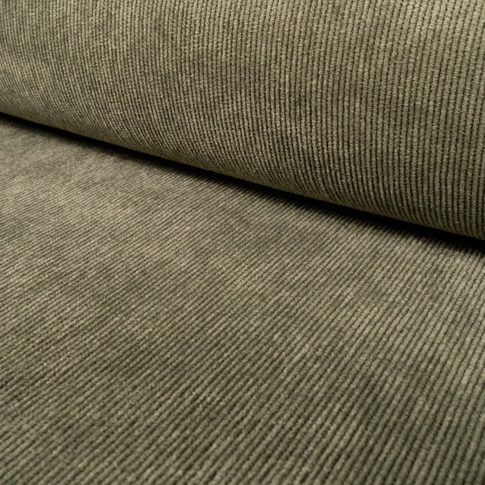 Stretch baby corduroy fabric - Khaki
