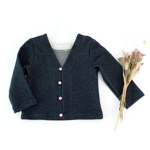 Duo MASHA cardigan/sweater - Kids/mum - Paper Sewing Patterns