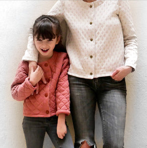 VIC Duo Cardigan - Meisje + moeder - Papieren naaipatroon
