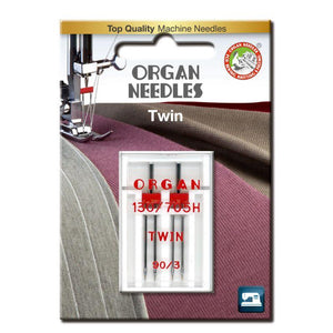 Twin Machine Naald Organ - 3mm (2 stuks per doos)