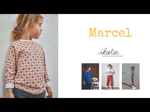 MARCEL Tee-shirts - Unisex 3-12Y - PDF Sewing Pattern