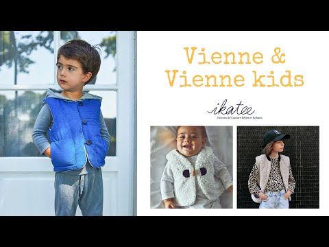 VIENNE Vest - Baby 1M/4Y - Paper Sewing Pattern