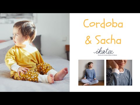 CORDOBA Jogging or pyjama set - Baby Boy & Girl 1M/4Y- Paper Sewing Pattern